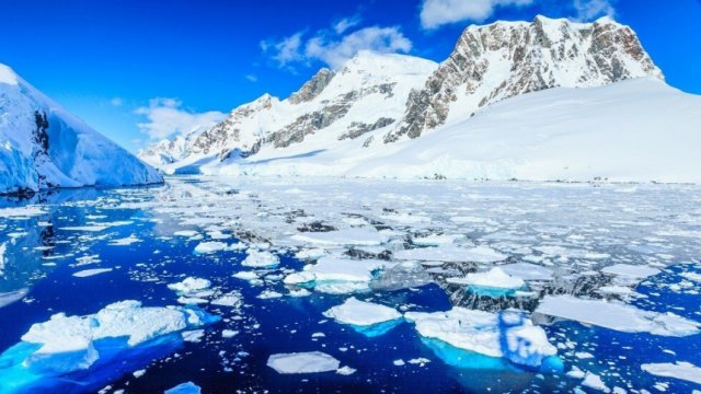 القطب الجنوبي أبرد منطقة في العالم