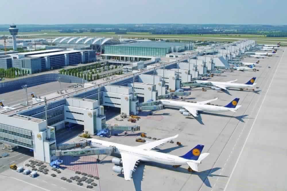 مطار ميونخ الدولي أحد أكثر المطارات ازدحاماً في العالم