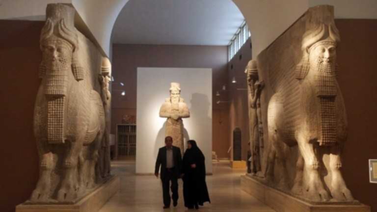 المتحف الوطني العراقي الشاهد على حضارة بلاد الرافدين